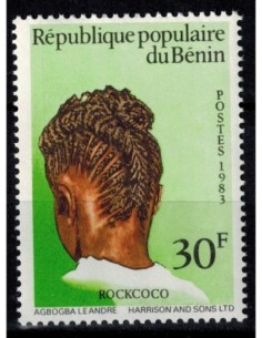 Timbre Poste BENIN N° 0581 Neuf * philatelie foxtimbre