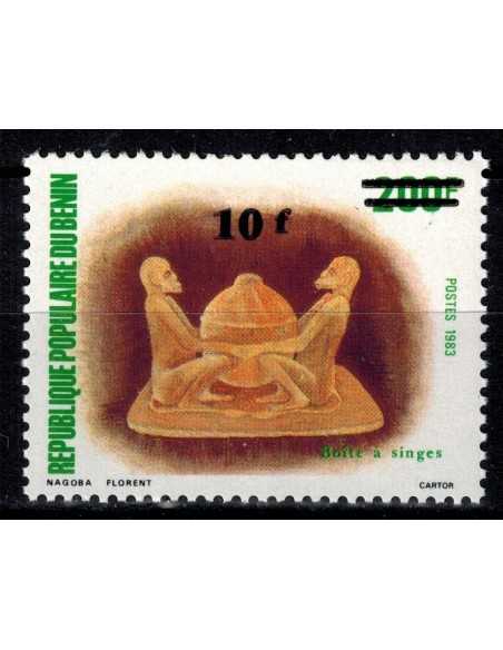 Timbre Poste BENIN N° 0596 Neuf * philatelie foxtimbre