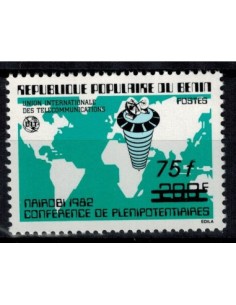 Timbre Poste BENIN N° 0604 Neuf * philatelie foxtimbre