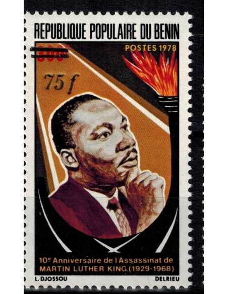 Timbre Poste BENIN N° 0609 Neuf * philatelie foxtimbre