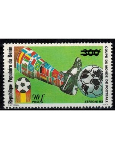 Timbre Poste BENIN N° 0614 Neuf * philatelie foxtimbre