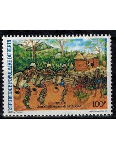 Timbre Poste BENIN N° 0617 Neuf * philatelie foxtimbre