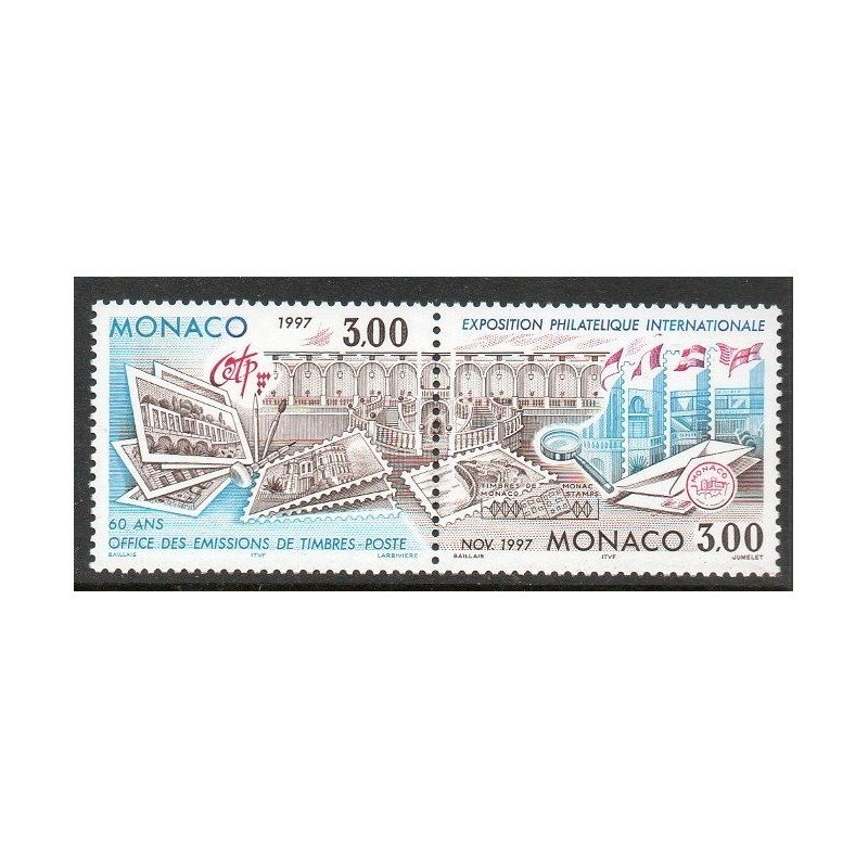 Monaco Neuf ** N° 2082/83