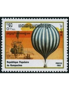 Timbre Poste Kampuchea N° 0395 Neuf ** philatelie foxtimbre