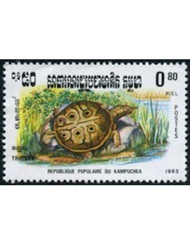 Timbre Poste Kampuchea N° 0402 Neuf ** philatelie foxtimbre