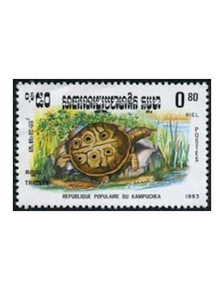 Timbre Poste Kampuchea N° 0402 Neuf ** philatelie foxtimbre