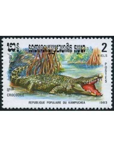 Timbre Poste Kampuchea N° 0405 Neuf ** philatelie foxtimbre