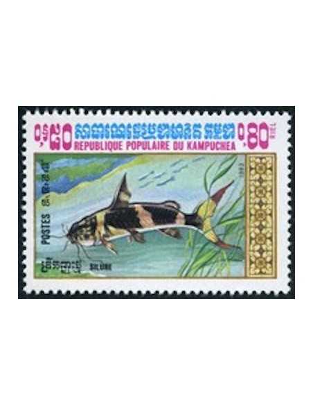 Timbre Poste Kampuchea N° 0428 Neuf ** philatelie foxtimbre