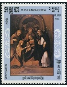 Timbre Poste Kampuchea N° 0514 Neuf ** philatelie foxtimbre