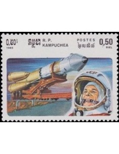 Timbre Poste Kampuchea N° 0537 Neuf ** philatelie foxtimbre