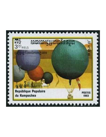 Timbre Poste Kampuchea N° 0399 Neuf * philatelie foxtimbre