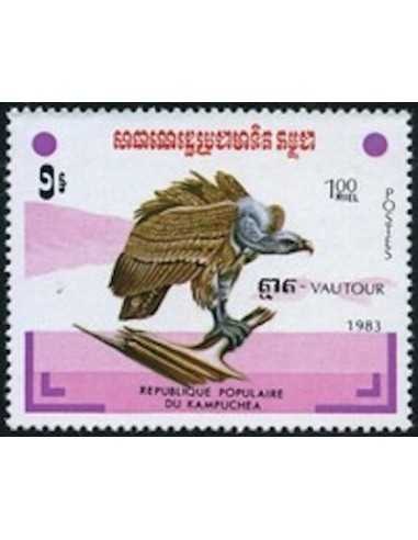 Timbre Poste Kampuchea N° 0415 Neuf * philatelie foxtimbre