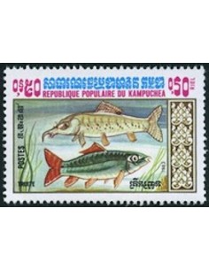 Timbre Poste Kampuchea N° 0427 Neuf * philatelie foxtimbre