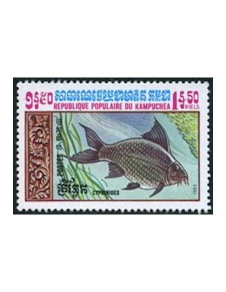 Timbre Poste Kampuchea N° 0430 Neuf * philatelie foxtimbre