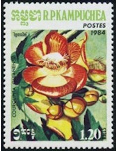 Timbre Poste Kampuchea N° 0481 Neuf * philatelie foxtimbre