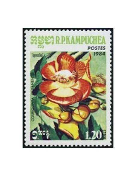 Timbre Poste Kampuchea N° 0481 Neuf * philatelie foxtimbre