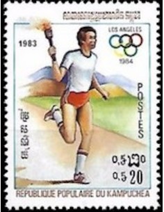 Timbre Poste Kampuchea N° 0362 Obli philatelie foxtimbre