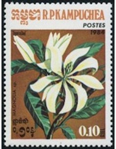 Timbre Poste Kampuchea N° 0477 Obli philatelie foxtimbre