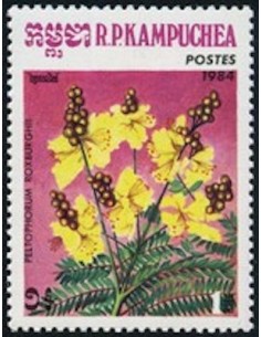 Timbre Poste Kampuchea N° 0480 Obli philatelie foxtimbre