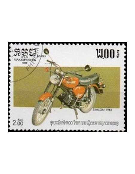 Timbre Poste Kampuchea N° 0534 Obli philatelie foxtimbre