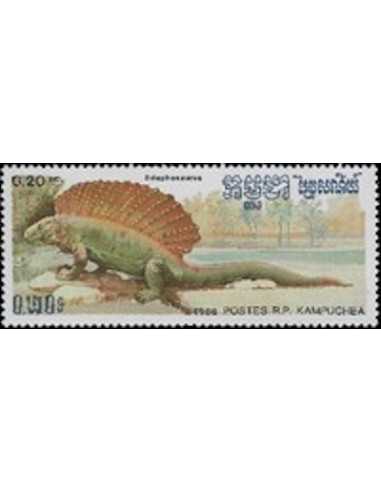 Timbre Poste Kampuchea N° 0618 Obli philatelie foxtimbre