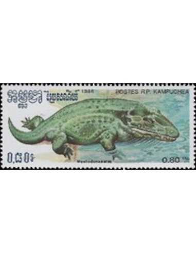 Timbre Poste Kampuchea N° 0620 Obli philatelie foxtimbre
