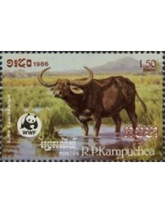 Timbre Poste Kampuchea N° 0698 Obli philatelie foxtimbre