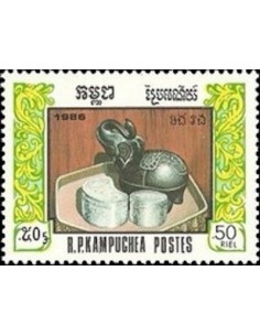 Timbre Poste Kampuchea N° 0699 Obli philatelie foxtimbre