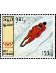 Timbre Poste Kampuchea N° 0709 Obli philatelie foxtimbre