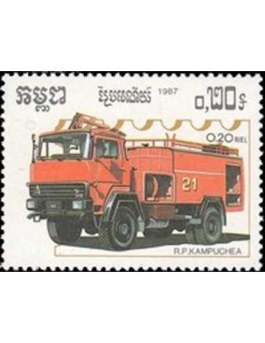 Timbre Poste Kampuchea N° 0765 Obli philatelie foxtimbre