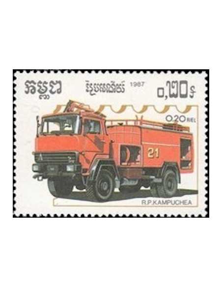 Timbre Poste Kampuchea N° 0765 Obli philatelie foxtimbre