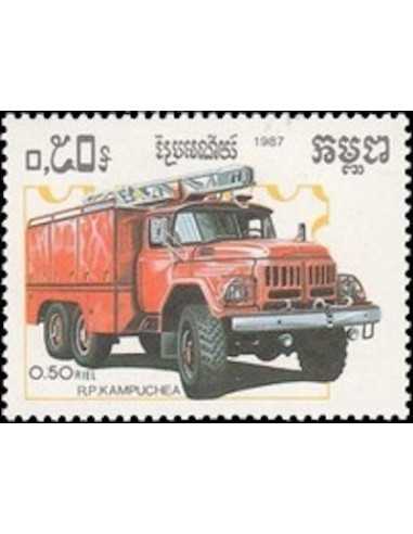 Timbre Poste Kampuchea N° 0766 Obli philatelie foxtimbre