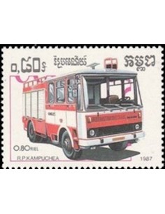 Timbre Poste Kampuchea N° 0767 Obli philatelie foxtimbre