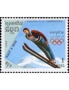 Timbre Poste Kampuchea N° 0778 Obli philatelie foxtimbre