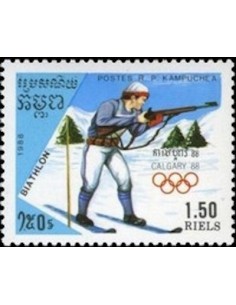 Timbre Poste Kampuchea N° 0779 Obli philatelie foxtimbre