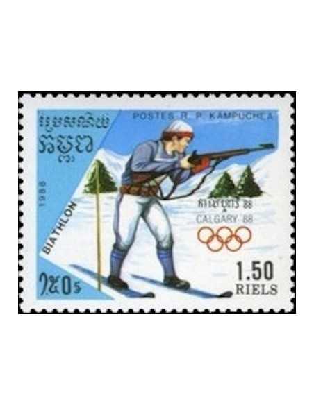Timbre Poste Kampuchea N° 0779 Obli philatelie foxtimbre