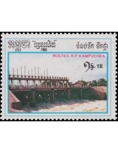 Timbre Poste Kampuchea N° 0783 Obli philatelie foxtimbre