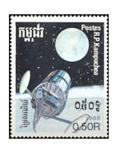 Timbre Poste Kampuchea N° 0800 Obli philatelie foxtimbre