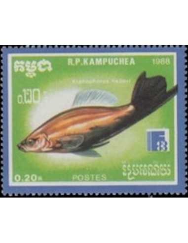 Timbre Poste Kampuchea N° 0816 Obli philatelie foxtimbre