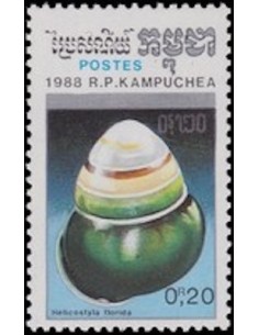 Timbre Poste Kampuchea N° 0823 Obli philatelie foxtimbre