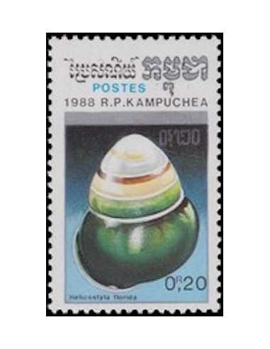 Timbre Poste Kampuchea N° 0823 Obli philatelie foxtimbre