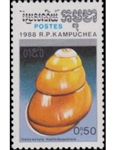 Timbre Poste Kampuchea N° 0824 Obli philatelie foxtimbre
