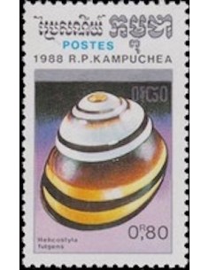 Timbre Poste Kampuchea N° 0825 Obli philatelie foxtimbre