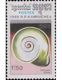 Timbre Poste Kampuchea N° 0827 Obli philatelie foxtimbre