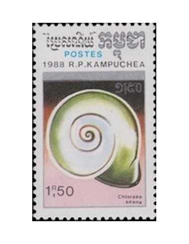 Timbre Poste Kampuchea N° 0827 Obli philatelie foxtimbre