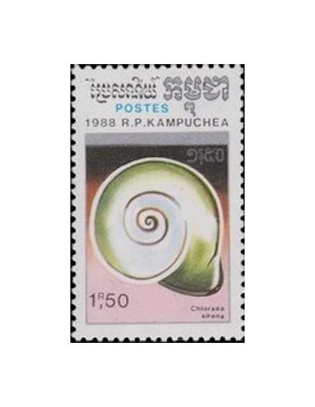 Timbre Poste Kampuchea N° 0827 Obli philatelie foxtimbre