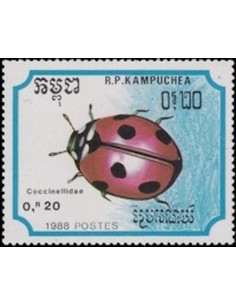 Timbre Poste Kampuchea N° 0830 Obli philatelie foxtimbre