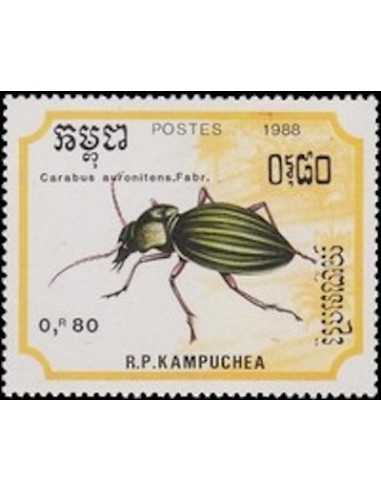Timbre Poste Kampuchea N° 0832 Obli philatelie foxtimbre