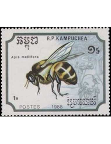 Timbre Poste Kampuchea N° 0833 Obli philatelie foxtimbre