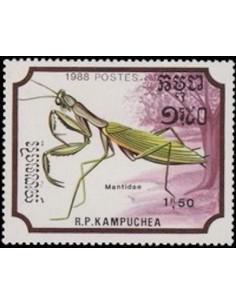 Timbre Poste Kampuchea N° 0834 Obli philatelie foxtimbre